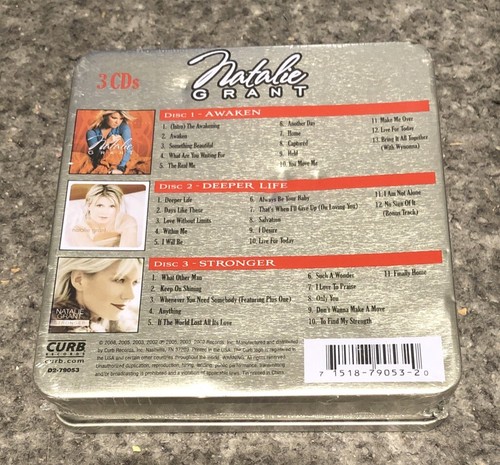 Natalie Grant ~ Collector's Edition (CD, 36 Songs, 3-Disc Tin Set) *BRAND NEW!* - Picture 2 of 6