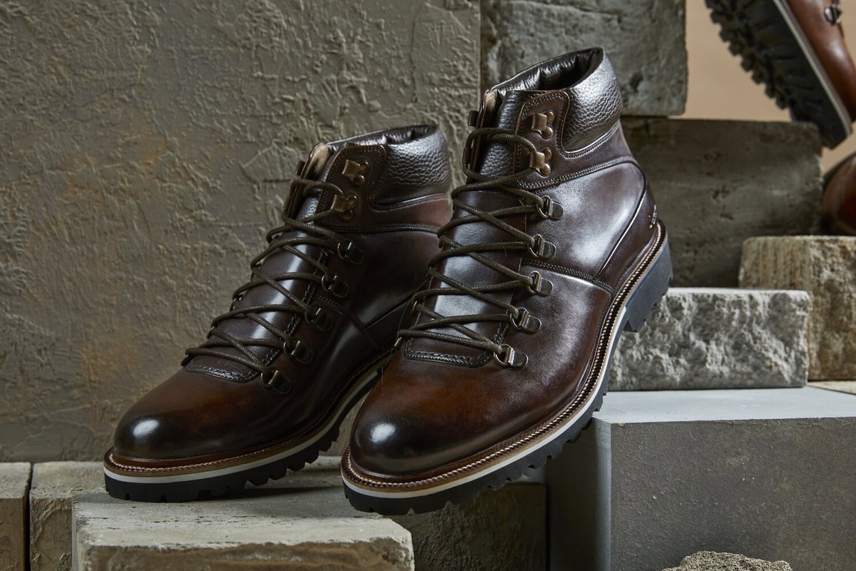 OLIVER SWEENEY Rispond Burgundy Mens Sz 12 Lightweight Calf  display picture 1