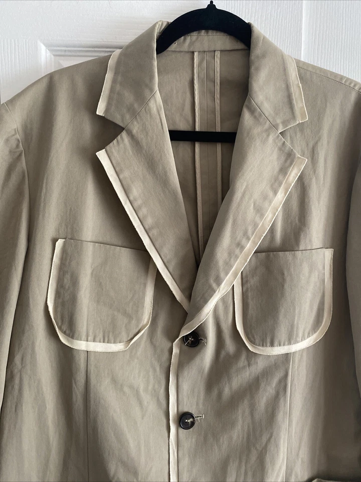 Chaqueta Blazer Gianfranco Ferre Para Mujer EU 56 2XL Tostada Italia Corpcore Tranquila Lujo Foto 2 de 4