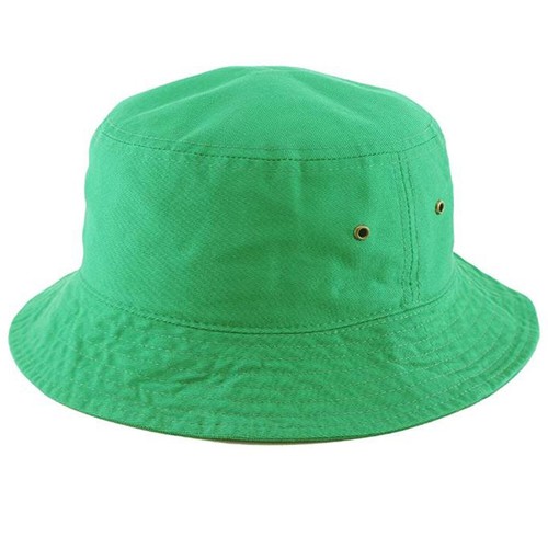 Sombrero Cubo Kelly Verde Gorra Ala Boonie 100% Algodón Visera Sol Safari Pesca - Imagen 5 de 5