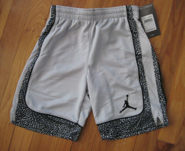 grey air jordan shorts