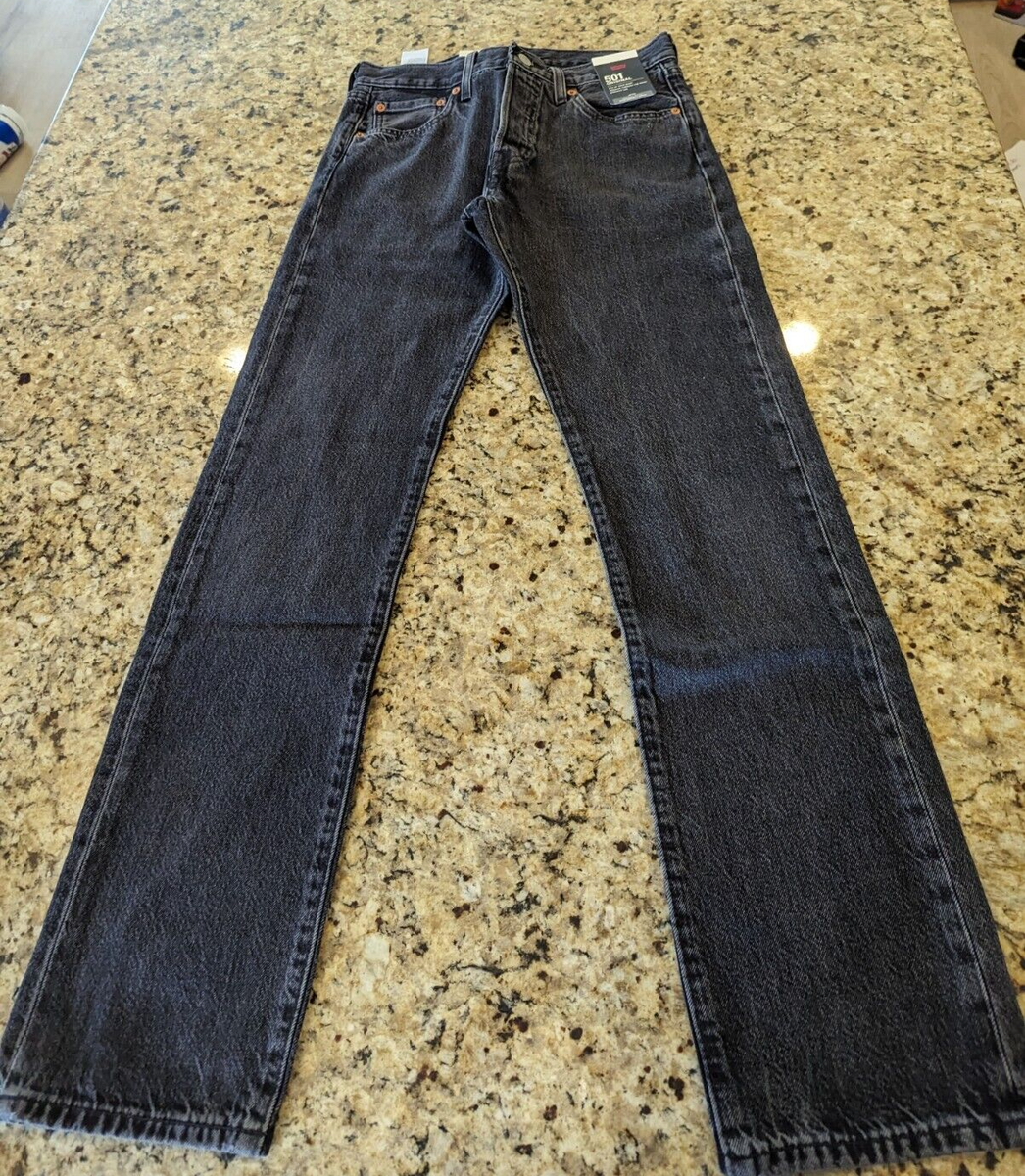 Levi's 501 Original Fit Men's Jeans Black Size 29 X 32 style