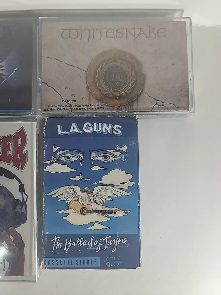 Lot Of 4 Cassette Tapes L.A. Guns, Whitesnake, Bullet Boys, Trixter, Hair Metal! Foto 3 de 4