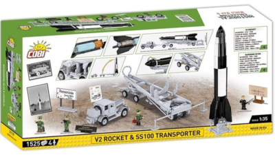 COBI 3119 Wunderwaffe V2 Rocket & SS100 Transporter LIMITED
