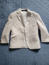 Baptism white suit for boys 3t