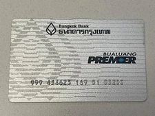 Bangkok Bank Public Company Limited Bualuang Premier Credit Card Thailand Debit