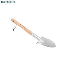 Berry&Bird Garden Short Digging Shovel 19.8" Multipurpose Shovel Spade Hand Tool