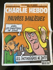 Charlie Hebdo 28/10/2015; Pauvres Banlieues