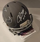 Texans Andre Johnson Authentic Signed Slate Speed Mini Helmet JSA  HOF 24