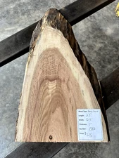 Honey Locust #1382 slab, live edge slab, unfinished, free shipping