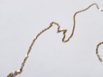 Emma & Chloe JEWELRY BOX DECEMBER 2022 Necklace 16'' Gold Tone 