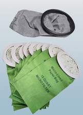 CLOTH BAG-PROTEAM 10qt,SUPER COACH,MEGA VAC SUPER COACH VAC with 10 bags