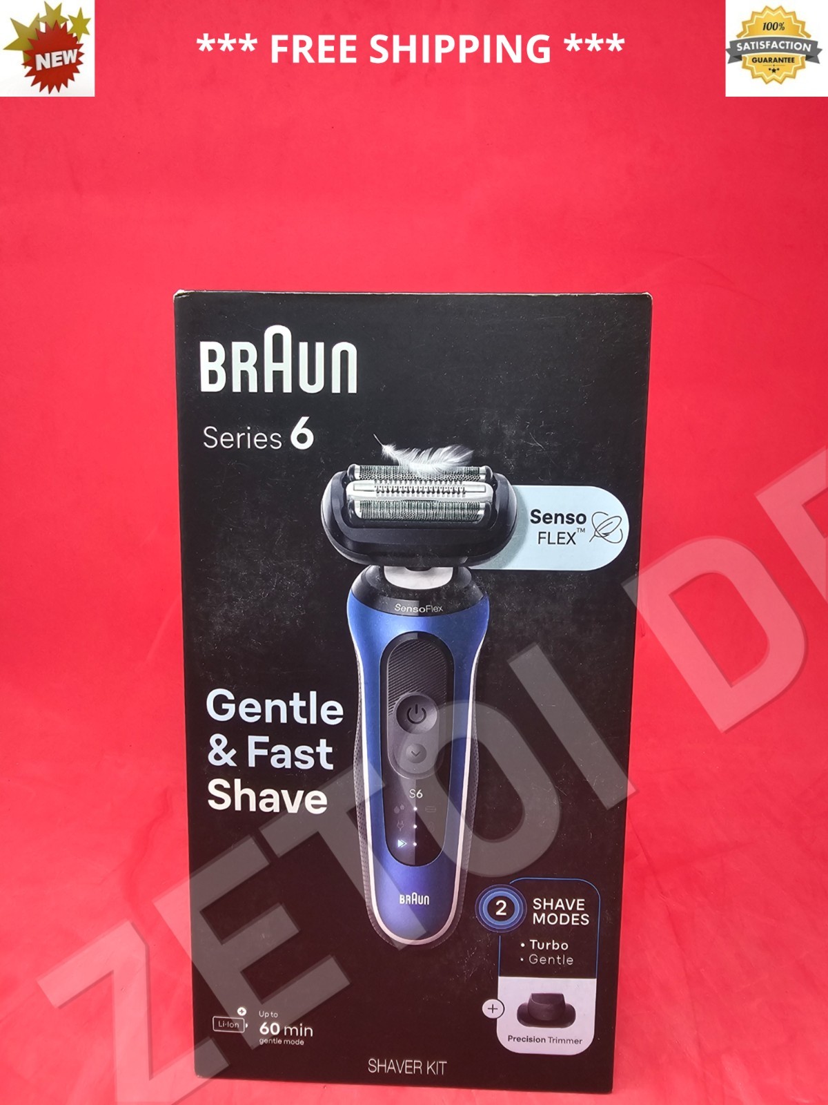 **BRAND-NEW**Braun Series 6-6120 Rechargeable Wet & Dry Shaver