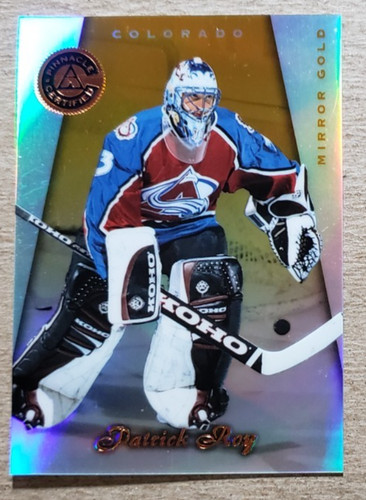Patrick Roy [Mirror Gold] #2 1997 Pinnacle Certified card