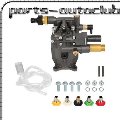 #ad #ad 3 4quot; Shaft Horizontal Pressure Washer Pump Water Pump 3000psi 2.5 GPM $65.54