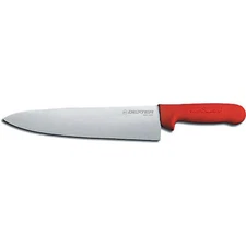 Dexter Russell 12433R Chef Knife, 10" L, Ss Blade, Red