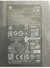200W Laptop Charger for HP Blue Pin
