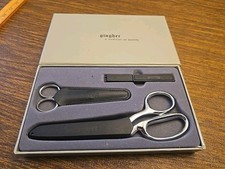 Vintage Gingher Scissors Set GSP-4 G-8 G-5 An...