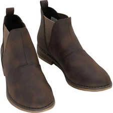 Rocket Dog Graham Maylon Brown Chelsea Bootie Women's US 7
