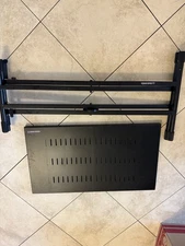 Expandable DJ Table Stand – Portable Booth for Laptop, Mixer, Keyboard, Synth