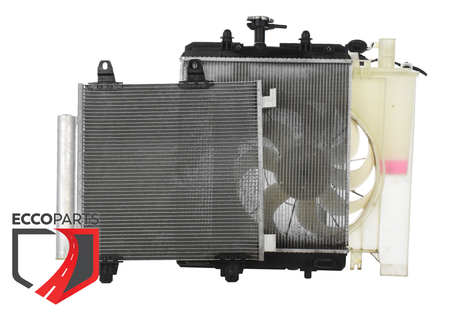 Completta Gruppo Radiatori Acqua clima Ventola 16363-0Q070 TOYOTA AYGO X 1.0