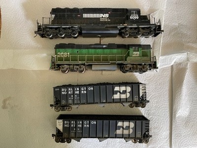 Spur HO Bachmann EMD SD40-2 Norfolk Southern / Burlington Lok Konvolut