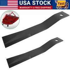Bush Hog Cutter Blade 7556 Set of 2 for 1315 206 2315 2415 256 2610 2615 2720