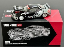 Kaido House Nissan Skyline GT-R R33 Kaido Works Advan 1:64 KHMG191 Chase