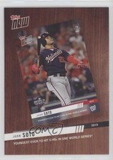 2020 Topps Best of Topps Now Juan Soto #BTN-1 uk2