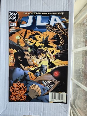 JLA #66 Newsstand 1:20 Rare 3,251 Copies 1st Cameo App Manitou Raven DC 2002