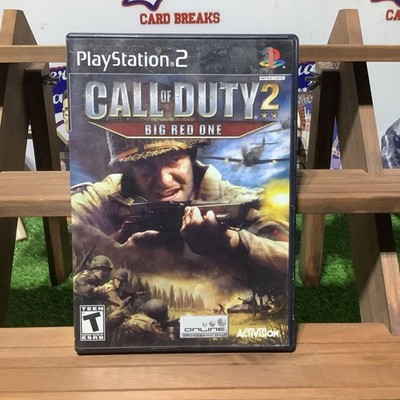 Call of Duty 2: Big Red One 2005 Sony PlayStation 2 - Case & Disc