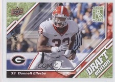 2009 Upper Deck Draft Edition Green 319/350 Dannell Ellerbe #62 9ap