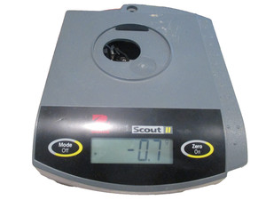 Ohaus Scout II  SCA210 Incomplete Portable Electronic Digital Scale 210 Gram Cap