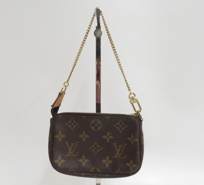 Louis Vuitton Monogram Mini Pochette Accessoires Tasche F#47447