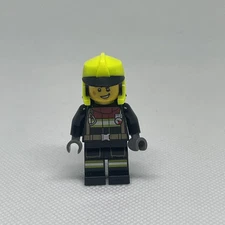 LEGO 60319 cty1362 City Fireman Firefighter Bob Minifigure Fire Town