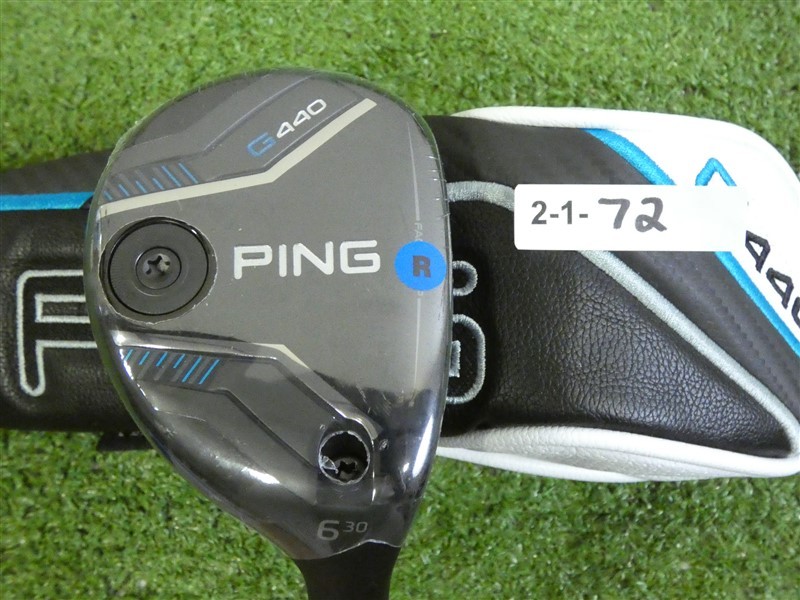 Ping g440 30* 6 hybrid rescue alta cb 70 regular graphite with headcover new