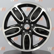18" Mini JCW F55 F56 F57 Black wheel REFURBISHED LA Cup Spoke 6858900 6855115