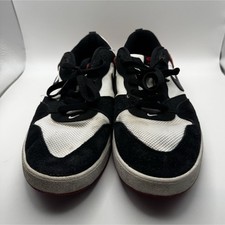 Nike SB Alleyoop Black White Red CJ0882-102 Skate Shoes Mens Size 9.5