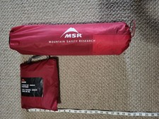 Tienda ligera MSR Carbon Reflex 2 para 2 personas con huella excelente estado