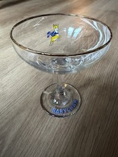 Vintage Babycham Champagne Glasses Retro 1960s/70s Barware