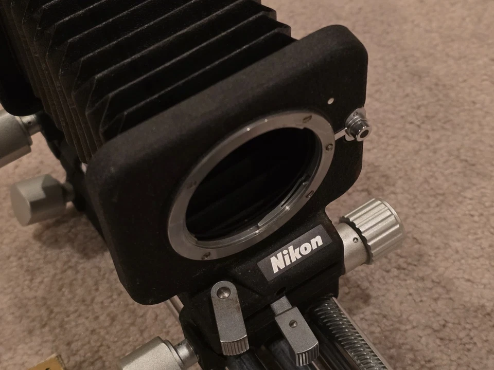 Foles Nikon PB-4 + adaptador de cópia deslizante PS-4 + anéis BR-2 e BR-3 – Excelente+ - Imagem 4 de 4