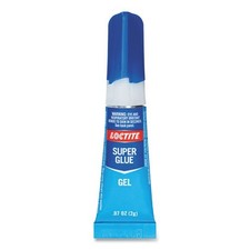 Loctite Super Glue Gel Tubes, 0.07 oz, Dries Clear, 2 Pack of 2 4 Total 