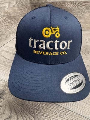 Tractor Beverage Co Snapback Hat Yupoong Classic Adjustable Cap Mesh Trucker Hat