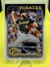 2024 Topps Series 2 Colin Selby #668 RC Rookie Pittsburgh Pirates