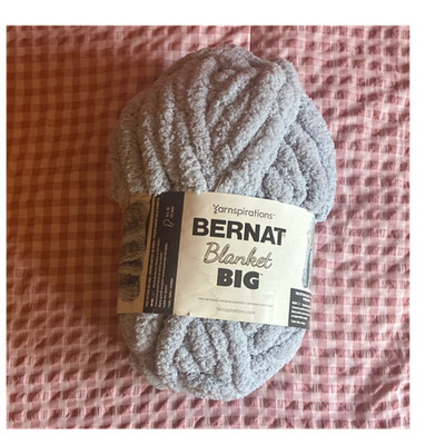 Bernat Blanket BIG Blanket Yarn Sky Jumbo #7 100% Polyester 51013 161251