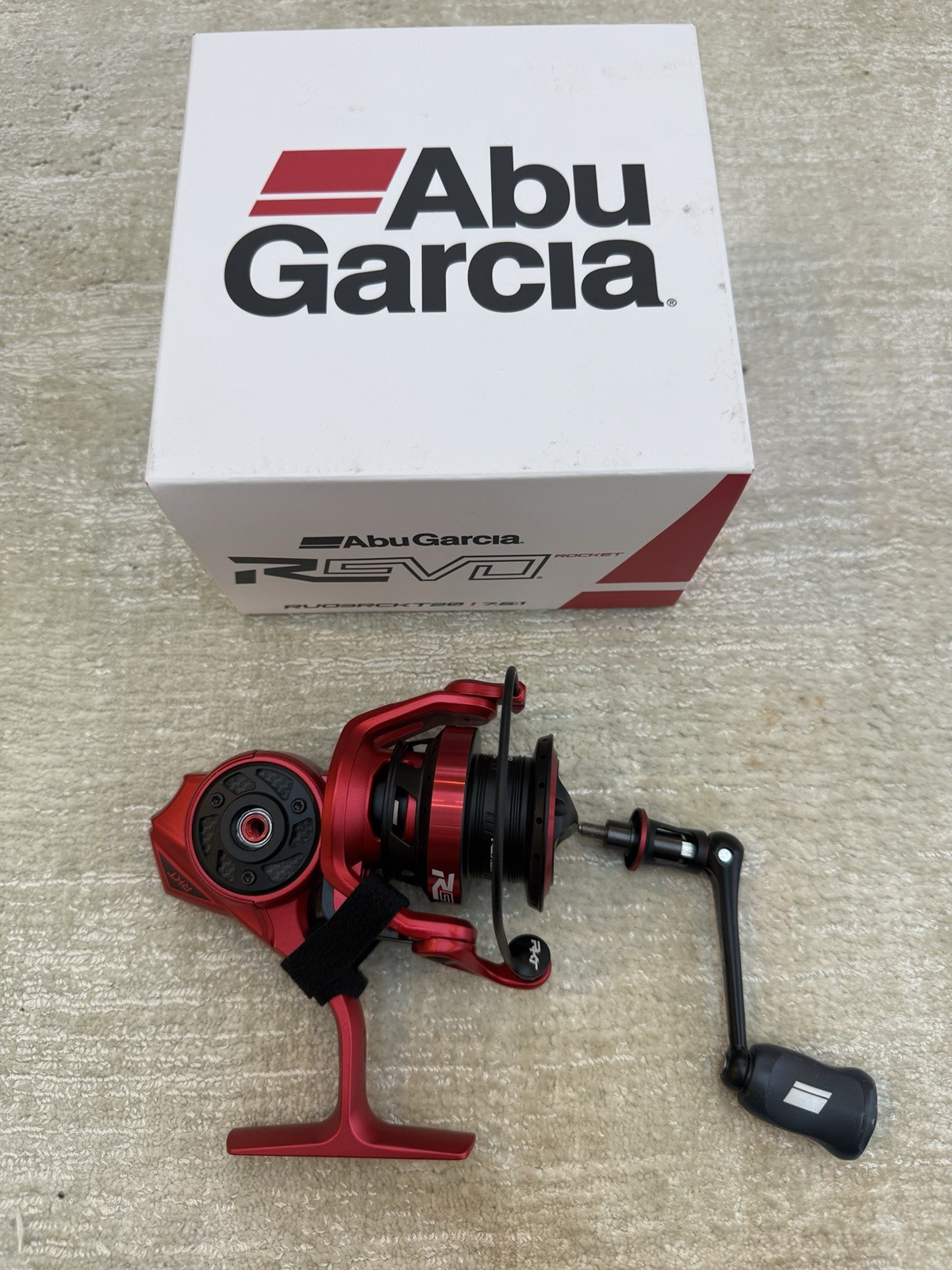Abu Garcia Revo Rocket Spinning Fishing Reel Red (INC VAT)