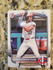 Quentin Young 2025 Bowman Draft Baseball Card Twins 20 Count Lot