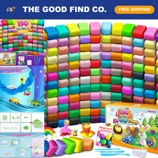 150 Colors Air Dry Clay - Non-Toxic Modeling Clay for Kids Crafts