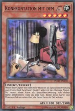 YuGiOh Konfrontation mit dem „C“ INCH-DE040 Super Rare Excellent 1st
