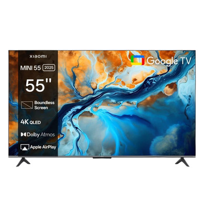 Xiaomi L55MA-SPLEU 55 Zoll 4K QD Mini LED Smart TV 144Hz Google TV Dolby WLAN